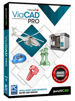 ViaCAD Pro v.15 - Program CAD na MAC i PC licencja wieczyta
