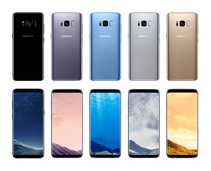 Samsung Galaxy S8 Orchid Gray (szary), 5.8&#8221 Quad HD+ sAMOLED, 64GB / 4GB RAM, IP68, Dual Pixel 12MP / 8MP AF, FV23% - Wysyłka gratis!