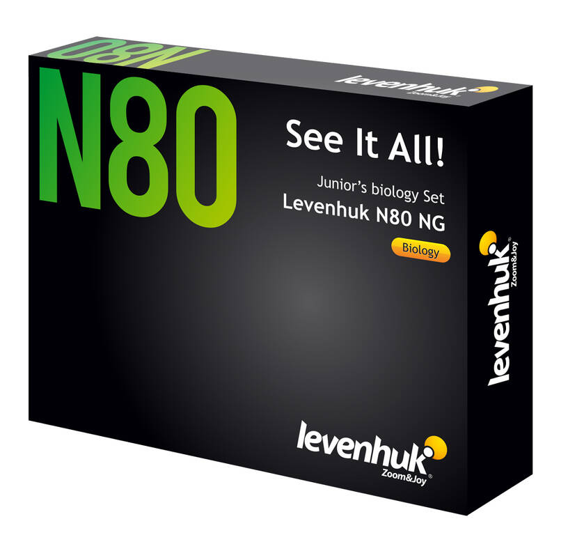 Zestaw preparatów Levenhuk N80 „Zobacz wszystko”